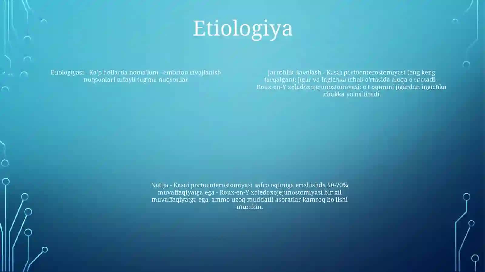 Òt Chiqarish YòllariningAtreziyalaridaOperatsiyalar 3