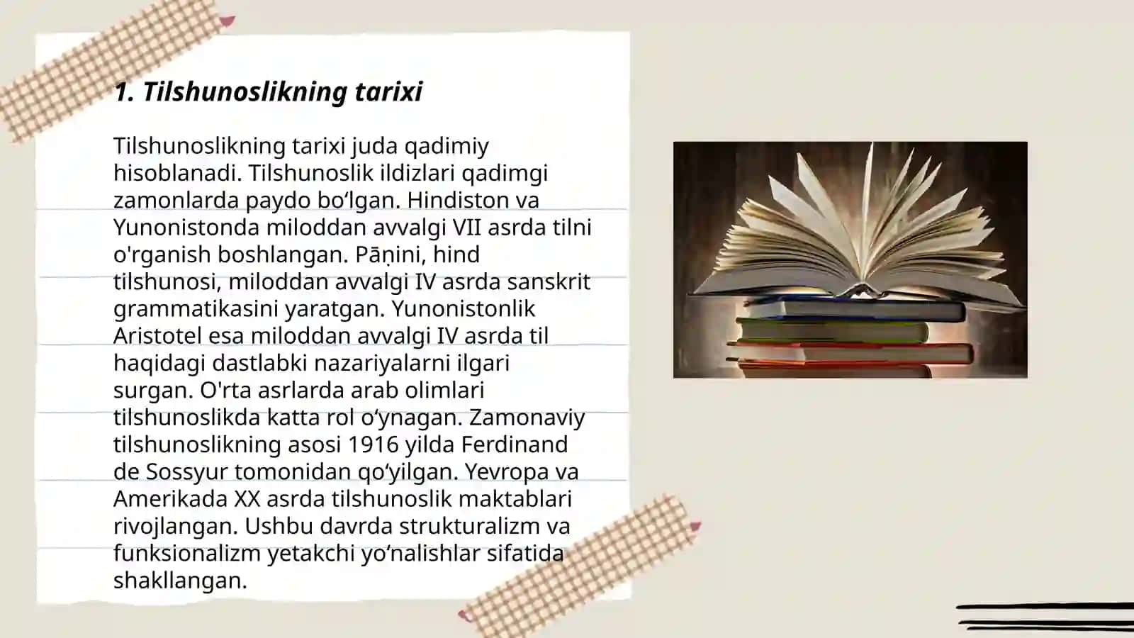 Tilshunoslik va semiotika. Belgi haqida tushuncha 3