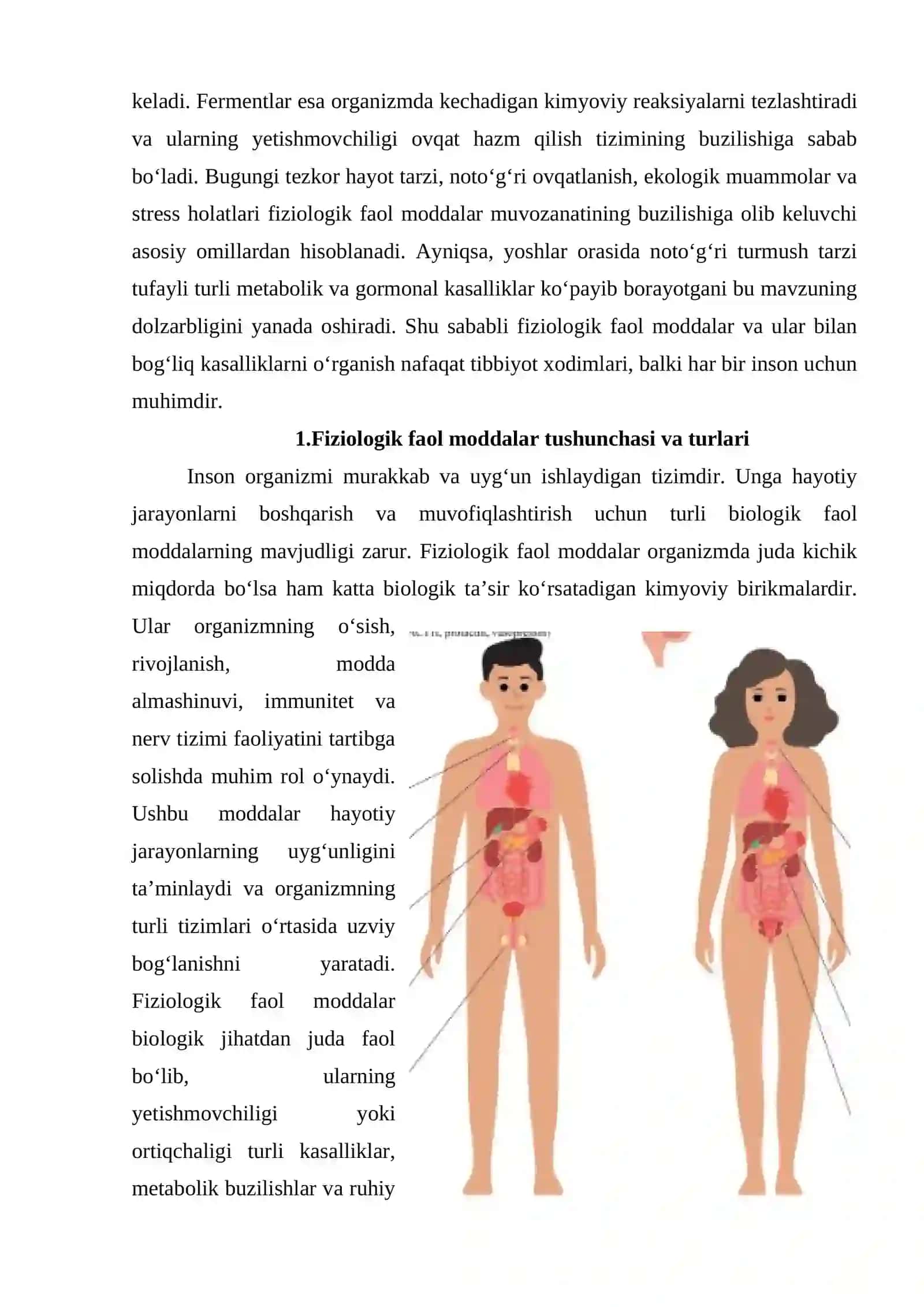 Fiziologik faol moddalar kasalliklari 3