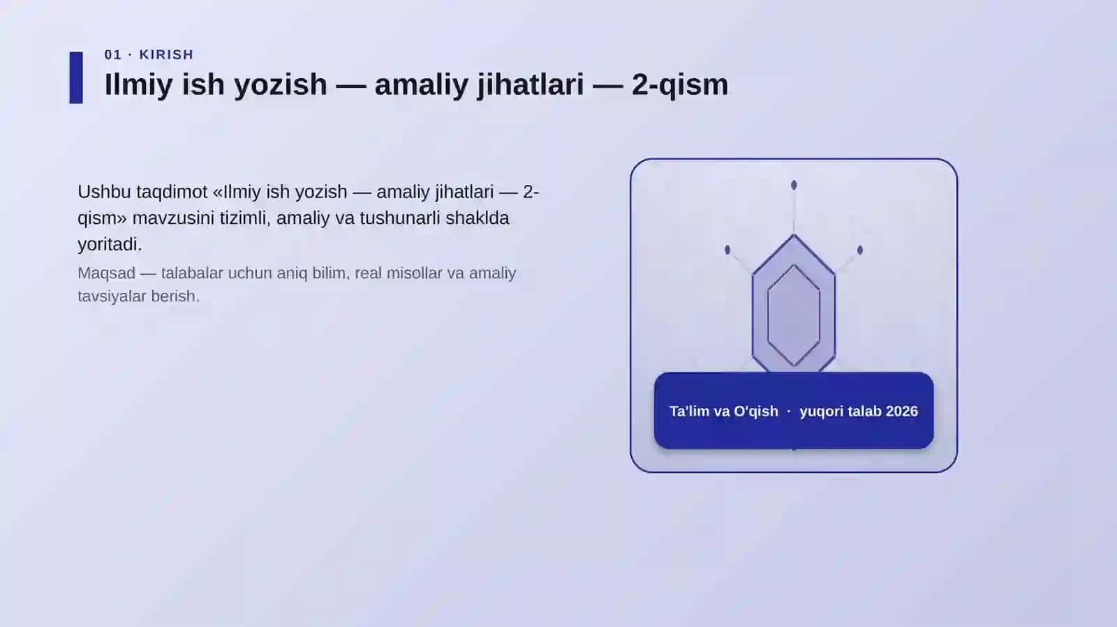 Ilmiy ish yozish 3