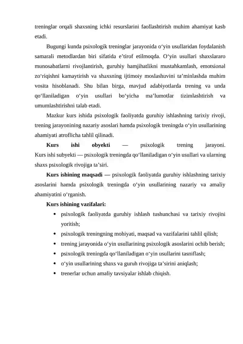PSIXOLOGIK FAOLIYATDA GURUHIY JIHATDAN ISHLASHNING TARIXI 3
