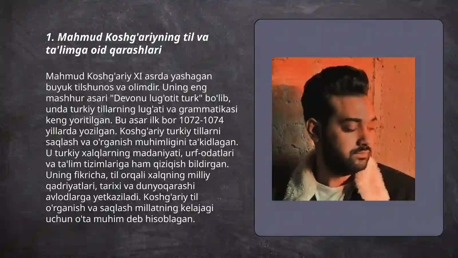 Mahmud Koshg'ariyning pedagogik qarashlari 3