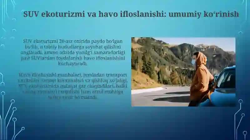 Suv ekotizmi va havoning ifloslanishi 3