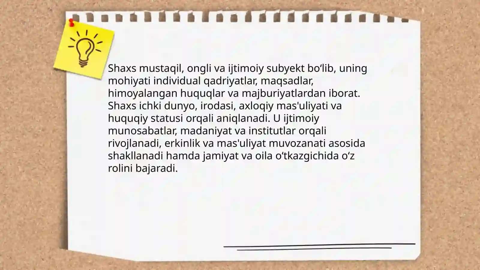 Shaxsning ijtimoiy tabiati 3