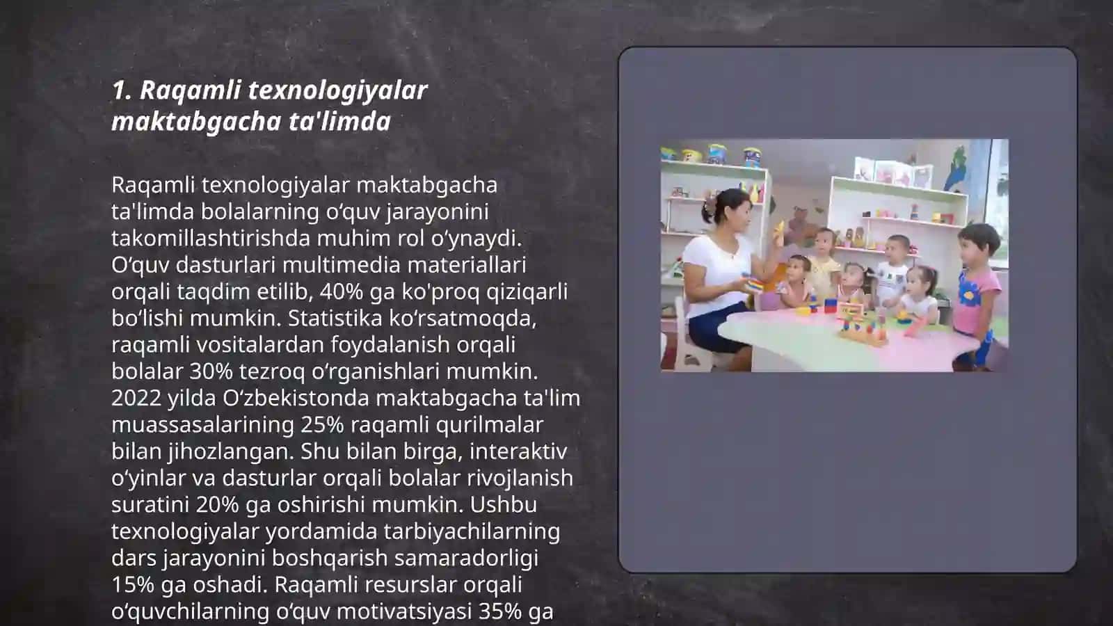 Maktabgacha ta'limga oid Internet yangiliklari 3