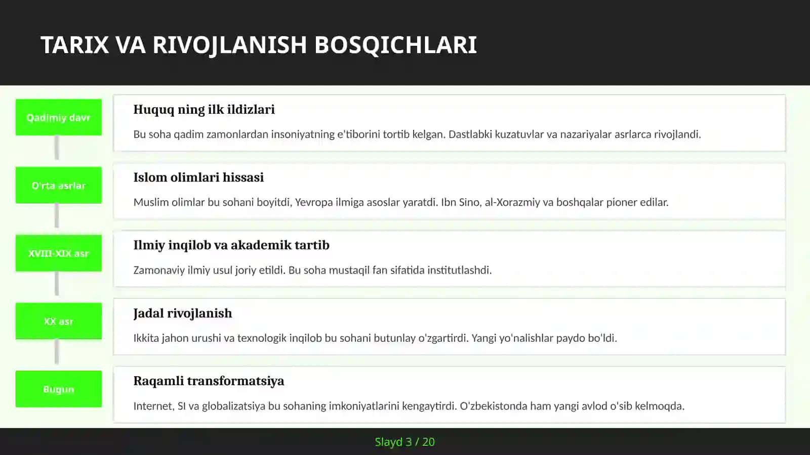 O'zbekiston Huquq Tizimi Islohoti 3