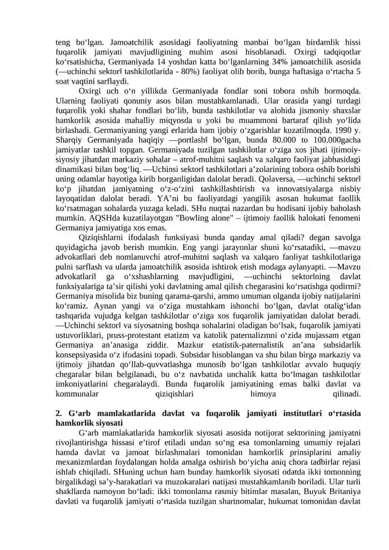 Fuqarolik jamiyati institutlari faoliyati 3