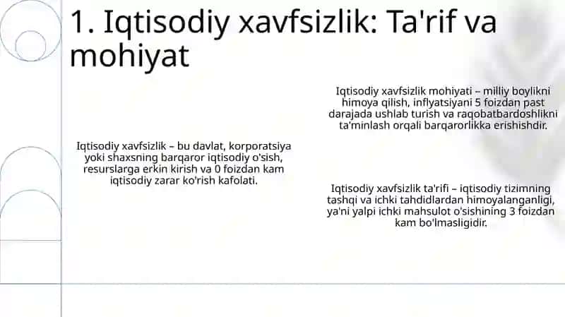 Iqtisodiy xavfsizlik 3