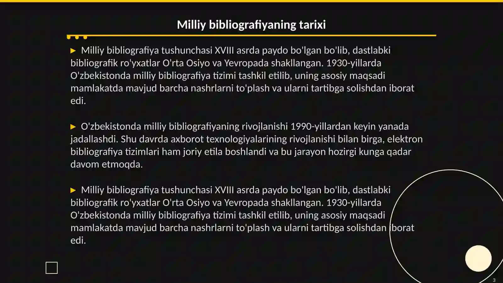 Milliy bibliografiya tushunchasi 3