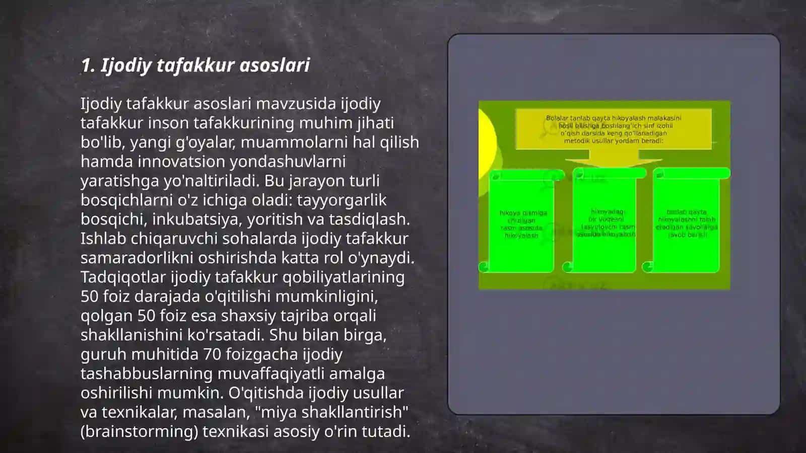 Ijodiy tafakkur asoslari 3