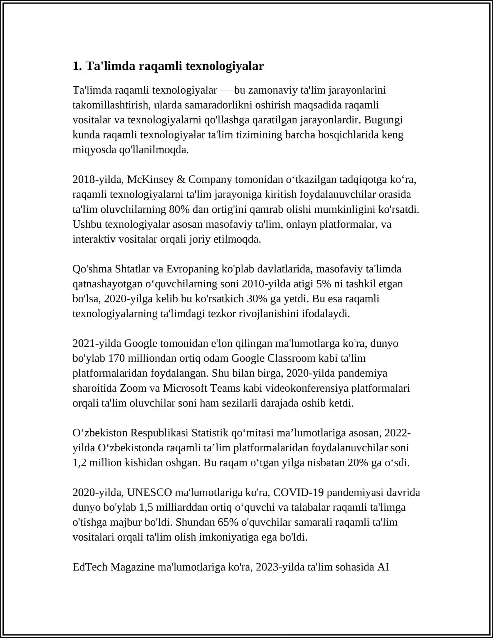 PEDAGOGIK TEXNALOGIYA 3