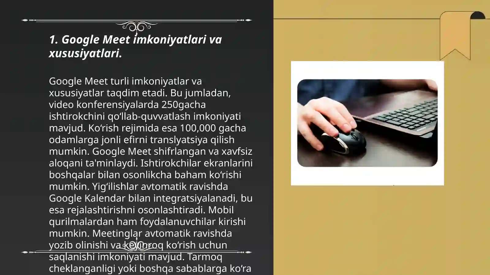 Google Meet imkoniyatlari va xususiyatlari 3