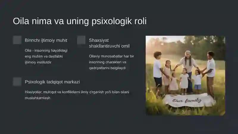 Oila Psixologiyasi 3
