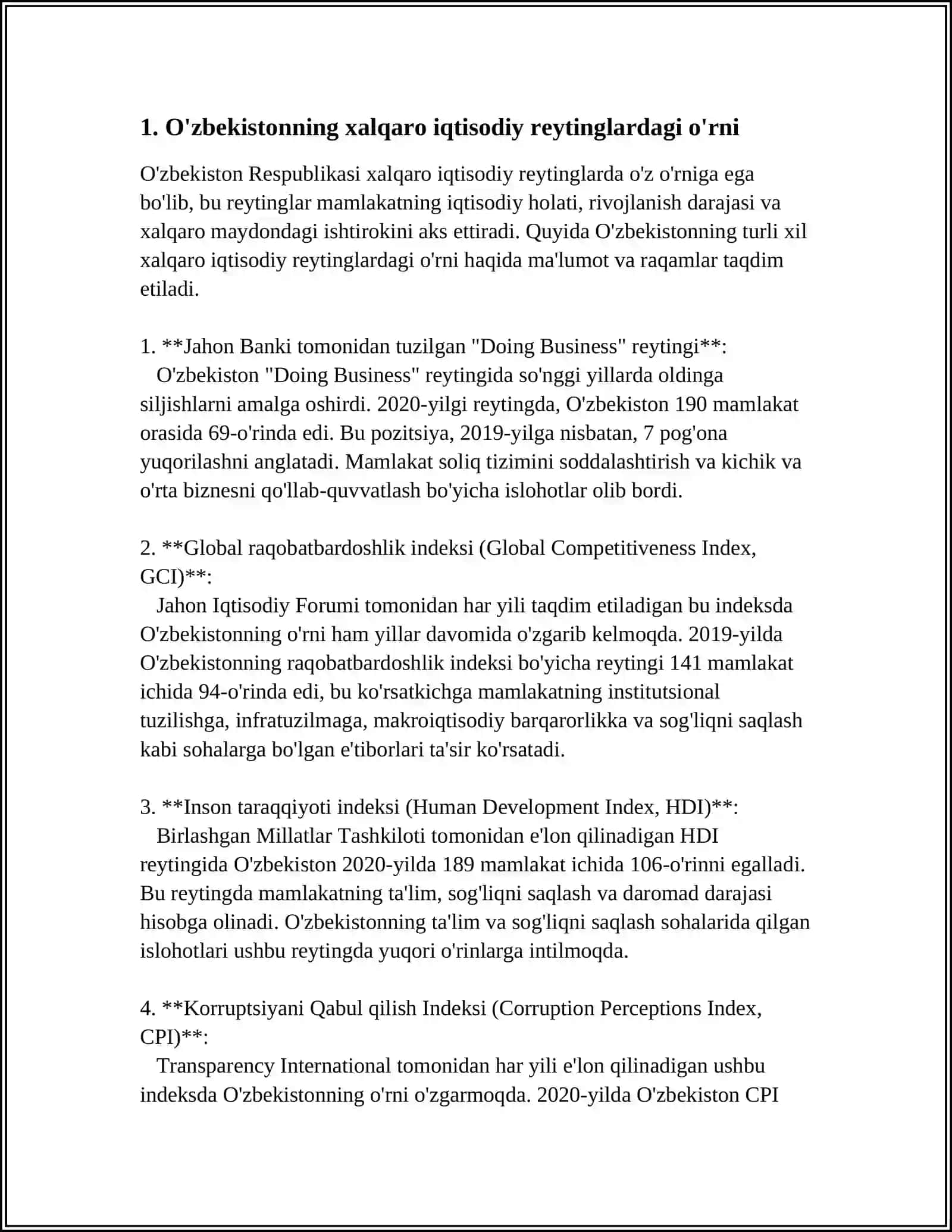 O'ZBEKISTON RESPUBLIKASI OLIY TA’LIM FAN VA INNOVATSIYA VAZIRLIGI 3