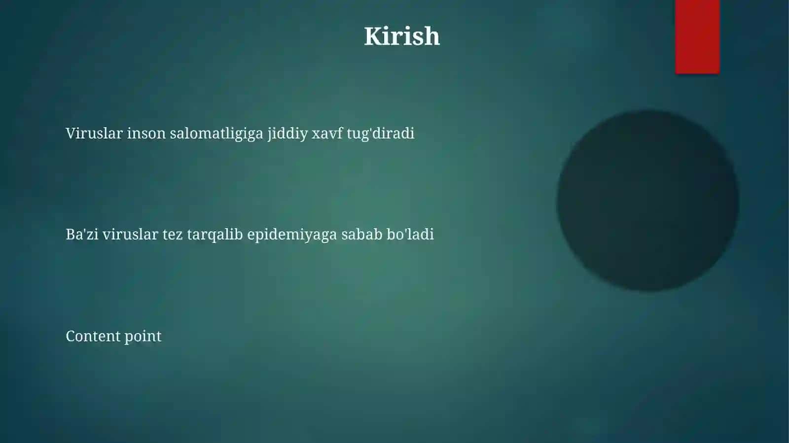 Epidemiya va pandemiyaga olib kelayotgan inson viruslari 3