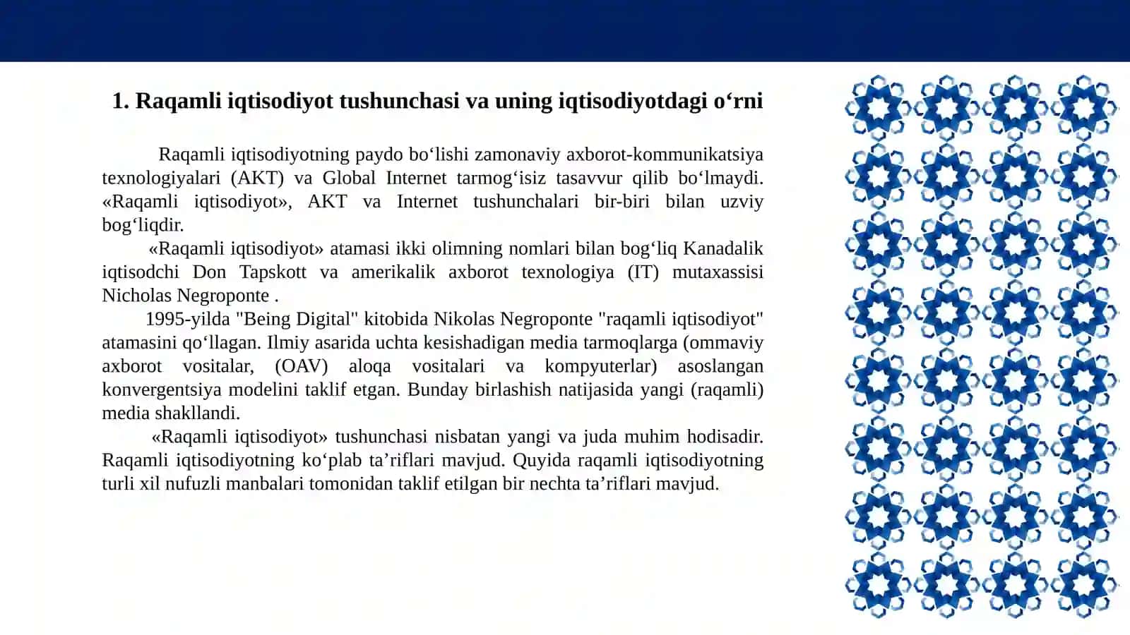 Raqamli iqtisodiyot va Elektron tijorat 3