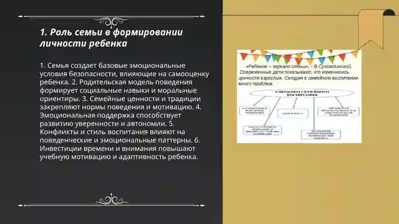 Воспитане человека - зеркало семьи 3
