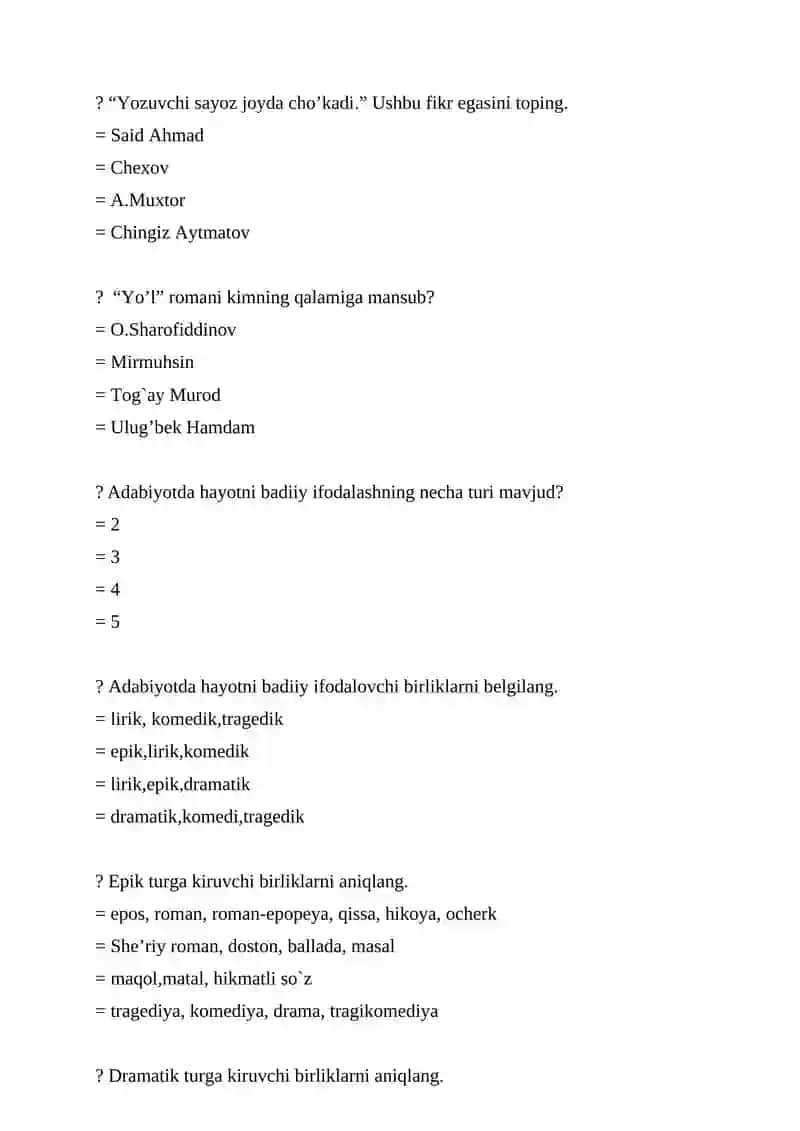 Metinlar 3