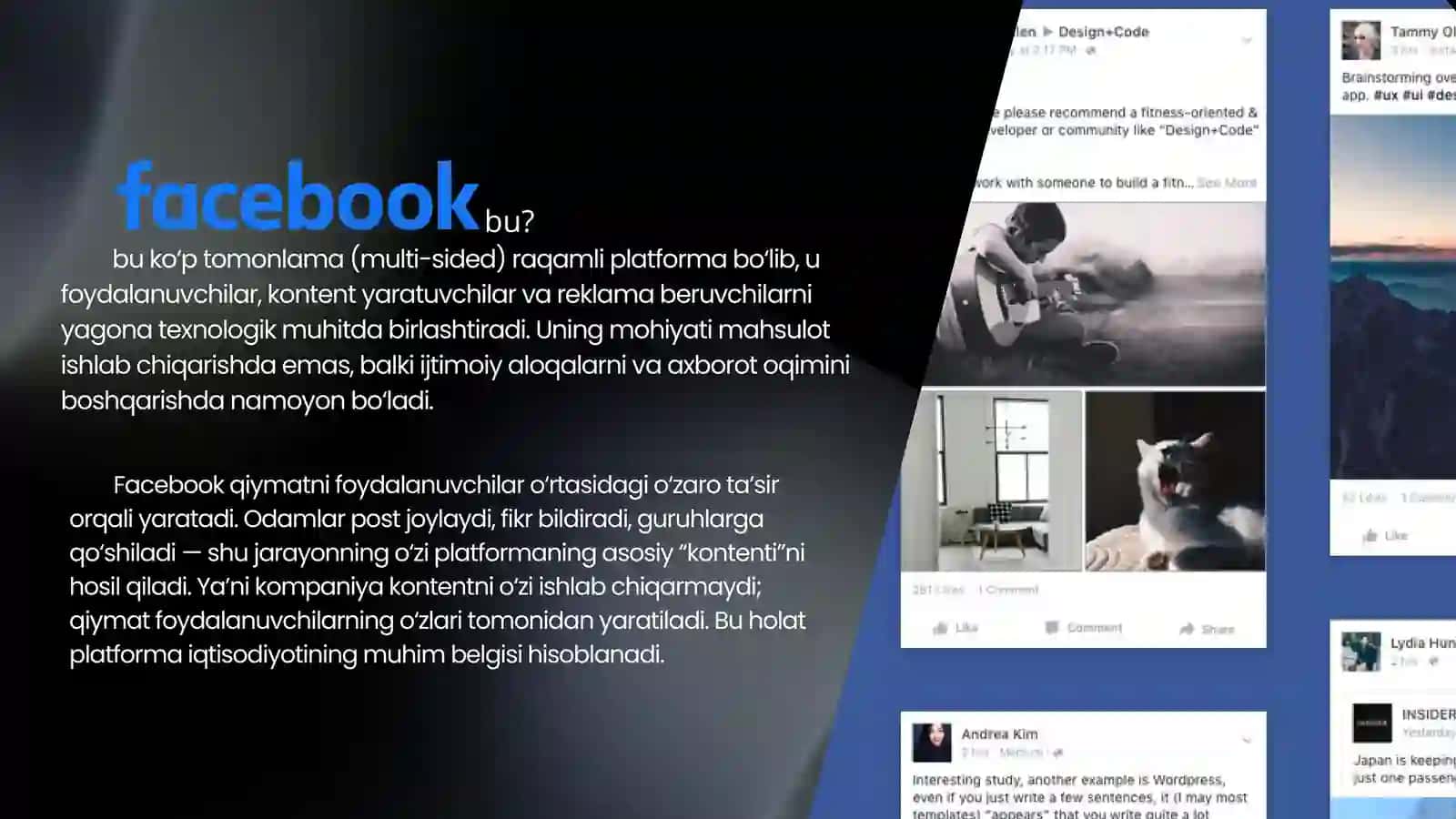 Facebook va Amazon biznes modellari: Ishlash prinsiplari 3