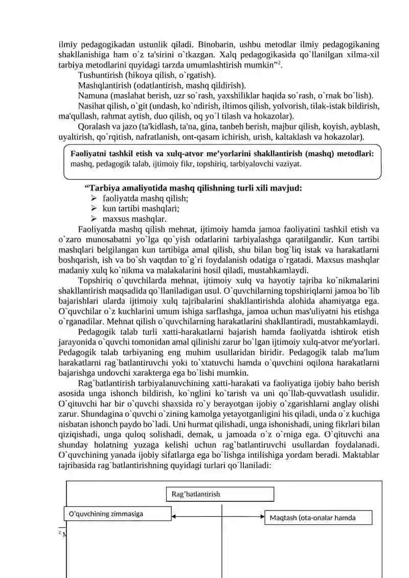 TARBIYA JARAYONINING SHAKLLARI VA METODLARI 3