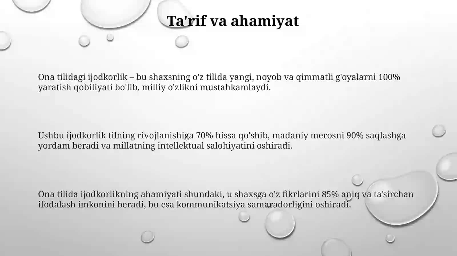 Ona tilidagi ijodkorlik 3