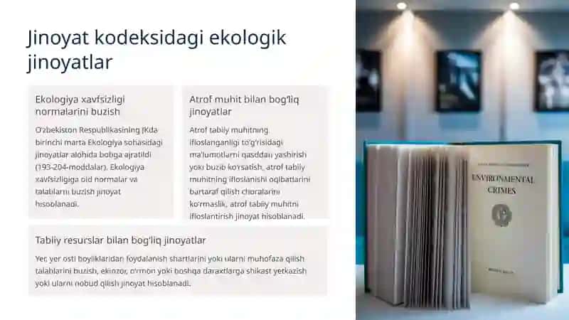 Ekologiya sohasidagi jinoyatlar 3