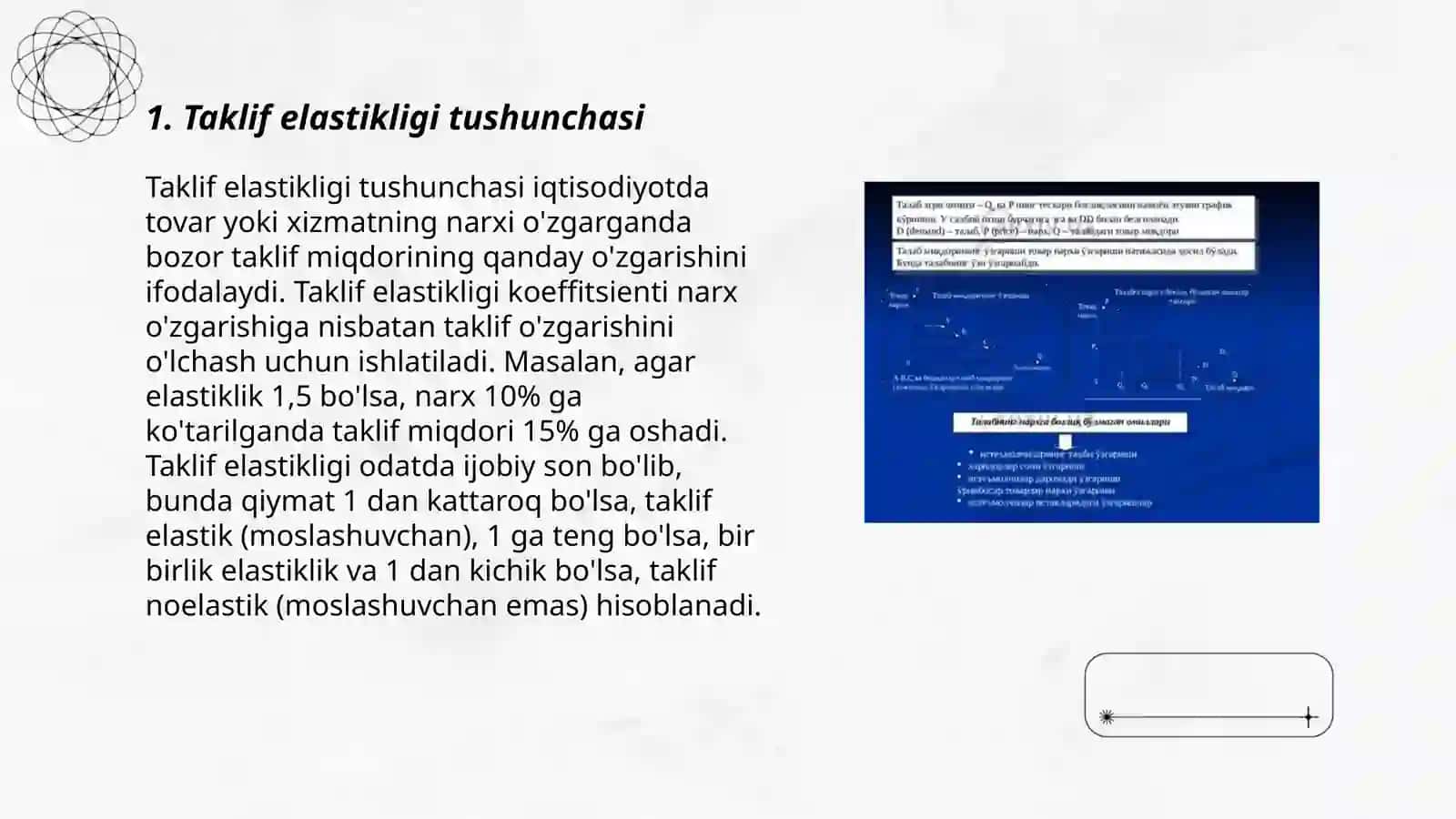 Taklif elastikligi 3