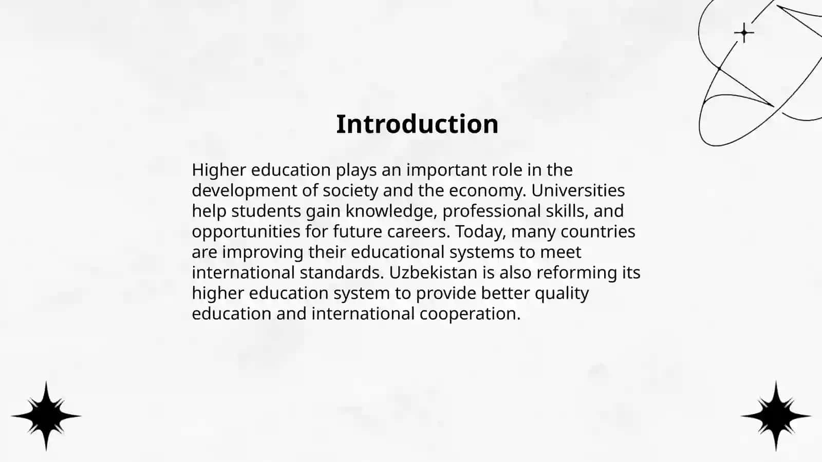 Higher education in Uzbekistan and foreign countries 3