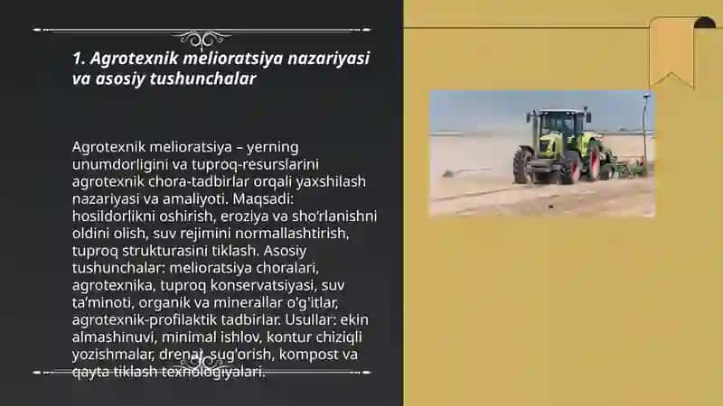 Agrotexnik melioratsiya 3