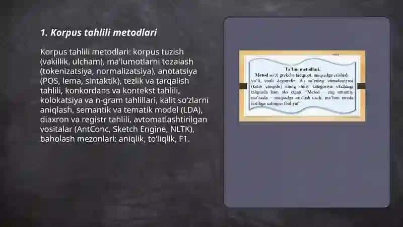 lingvistik tadqiqod metodlar 3