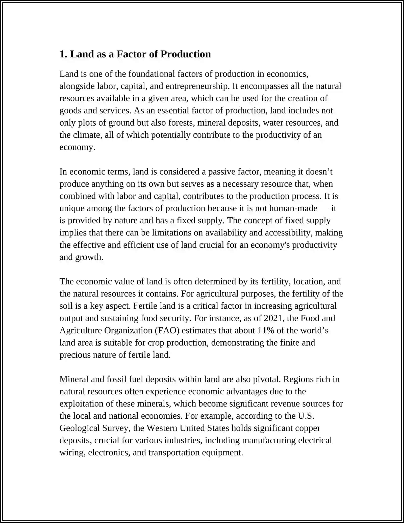 ECONOMICAL FACTORS OF PRODUCTION 3