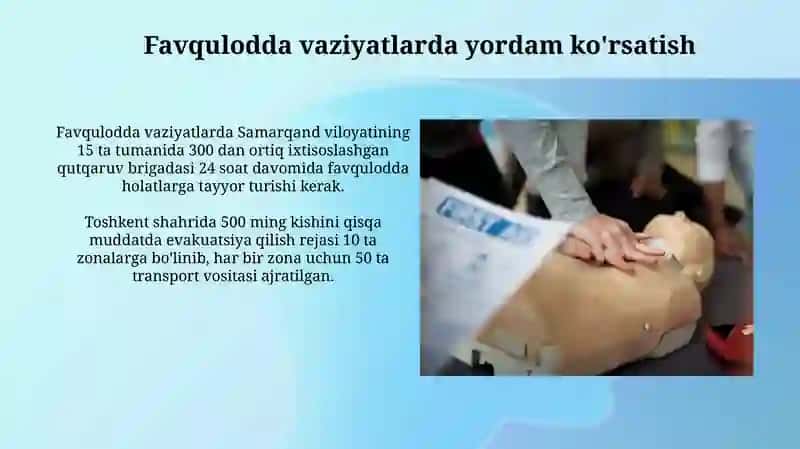 Evakuatsiya Tadbirlarini Tashkil etish Usullari 3