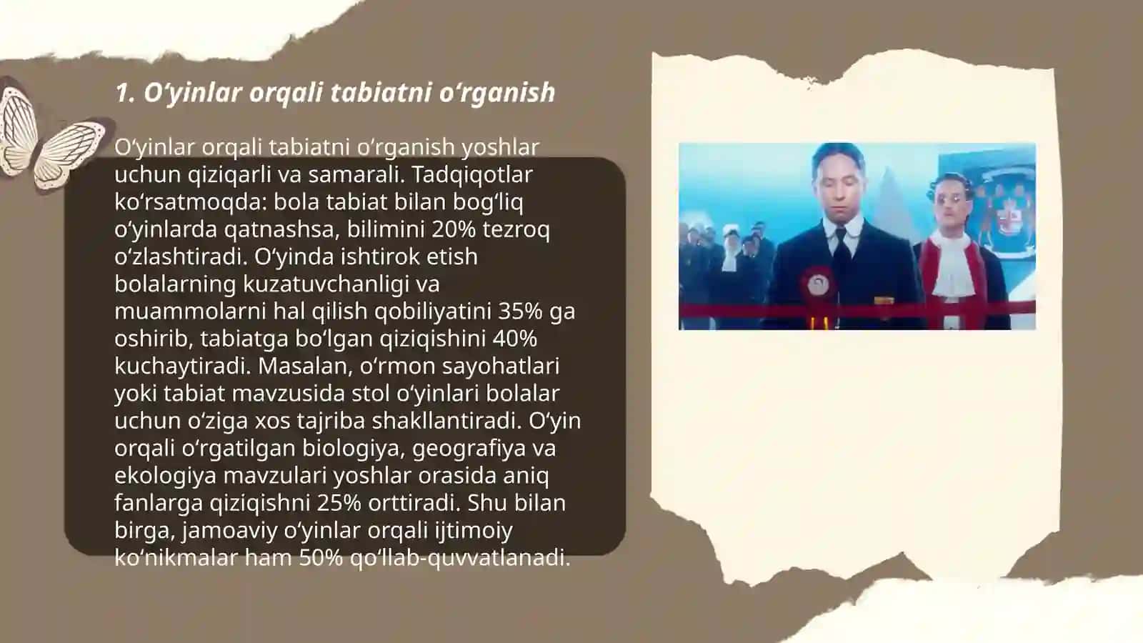 Oʻyinlar orqali tabiatni oʻrganish 3