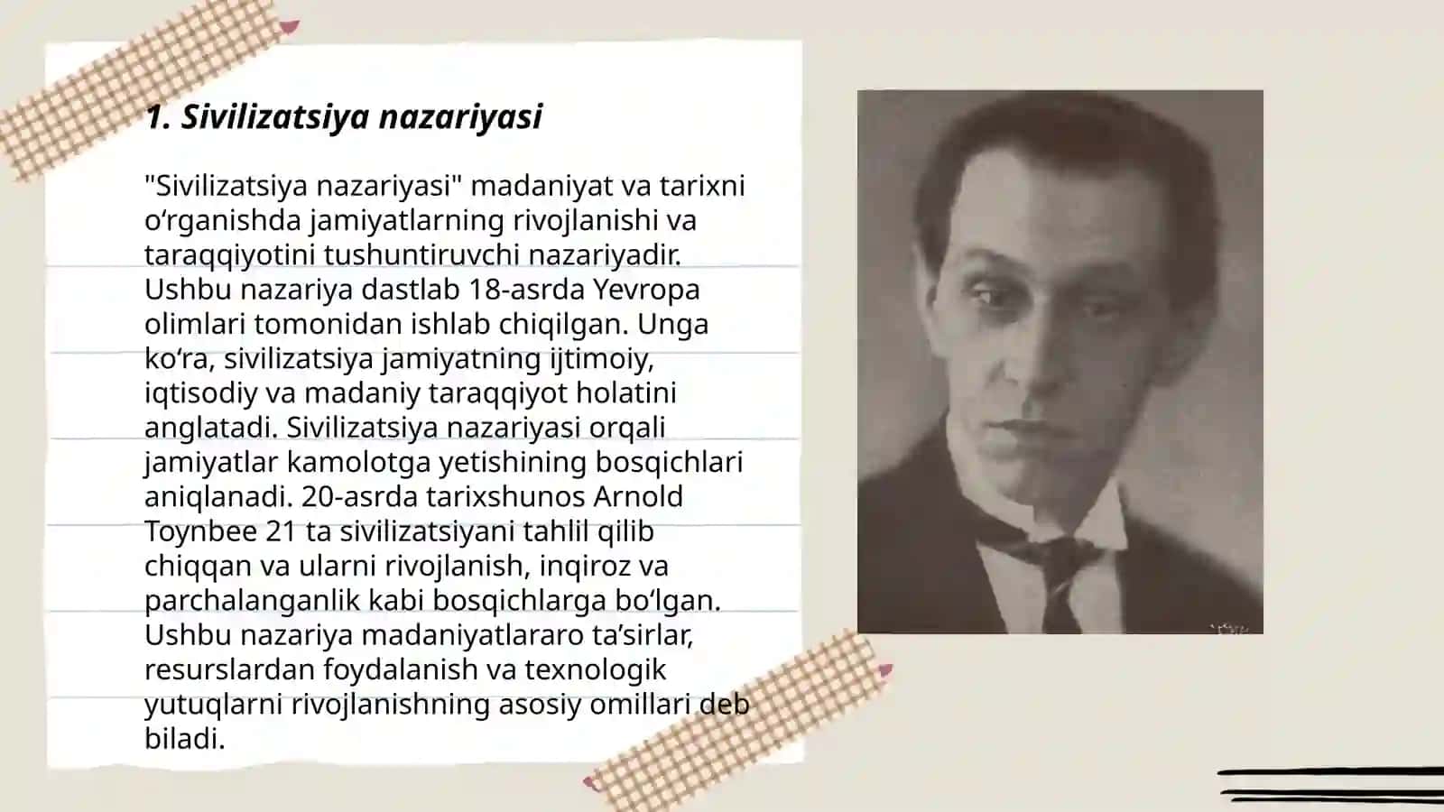 Sivilizatsiya nazariyasi 3