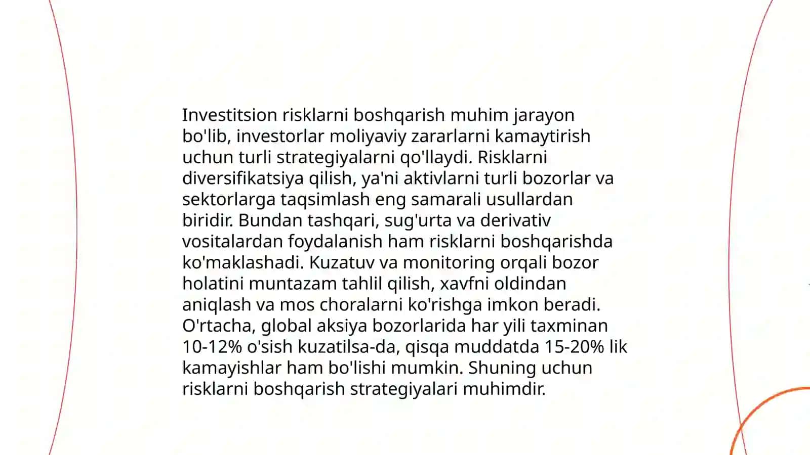 Investitsiyalarni boshqarish 3