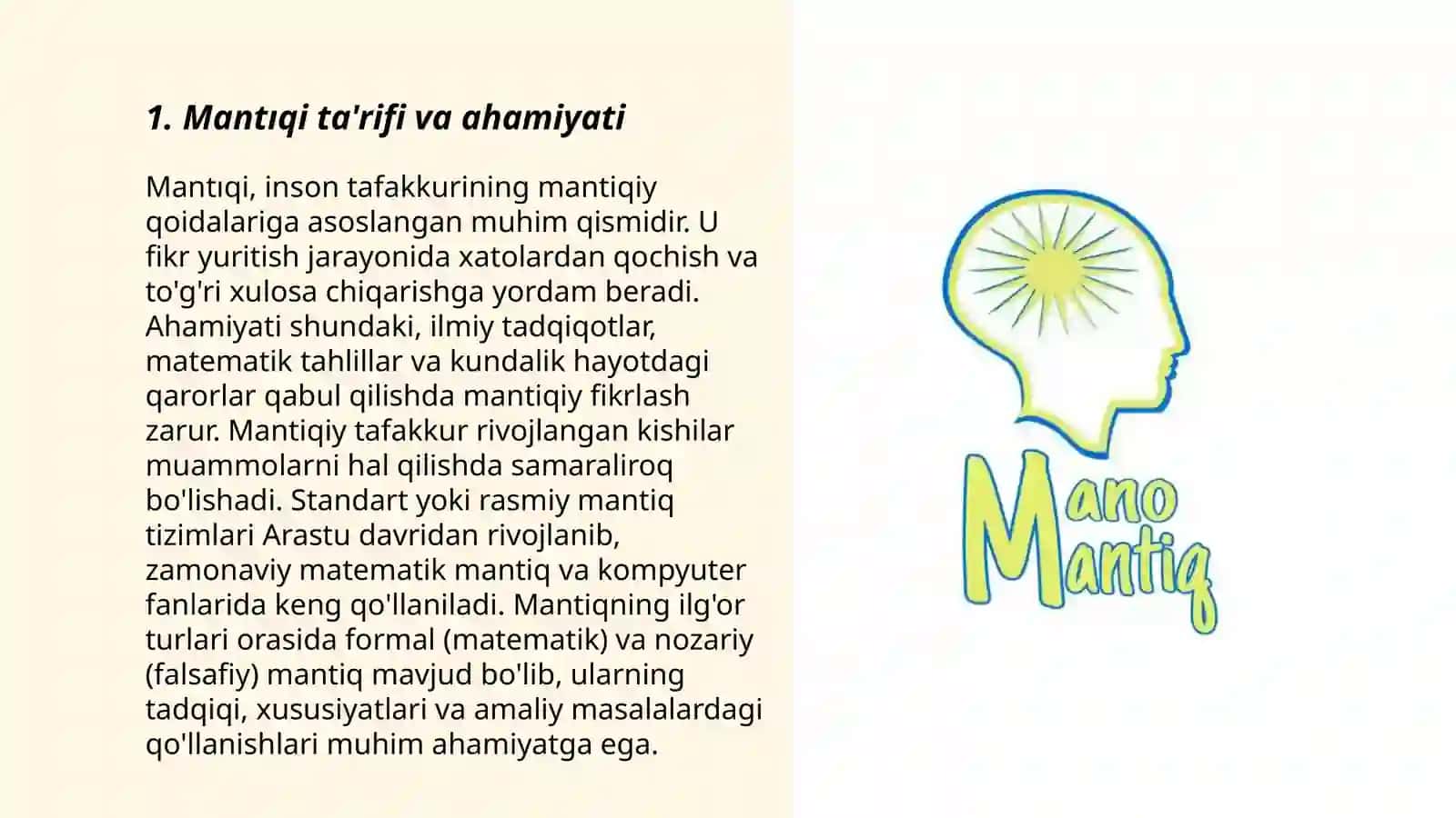 Mantiq falsafasi 3