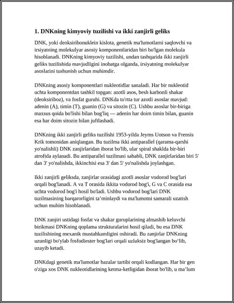 IRSIYATNING MOLEKULYAR ASOSLARI 3