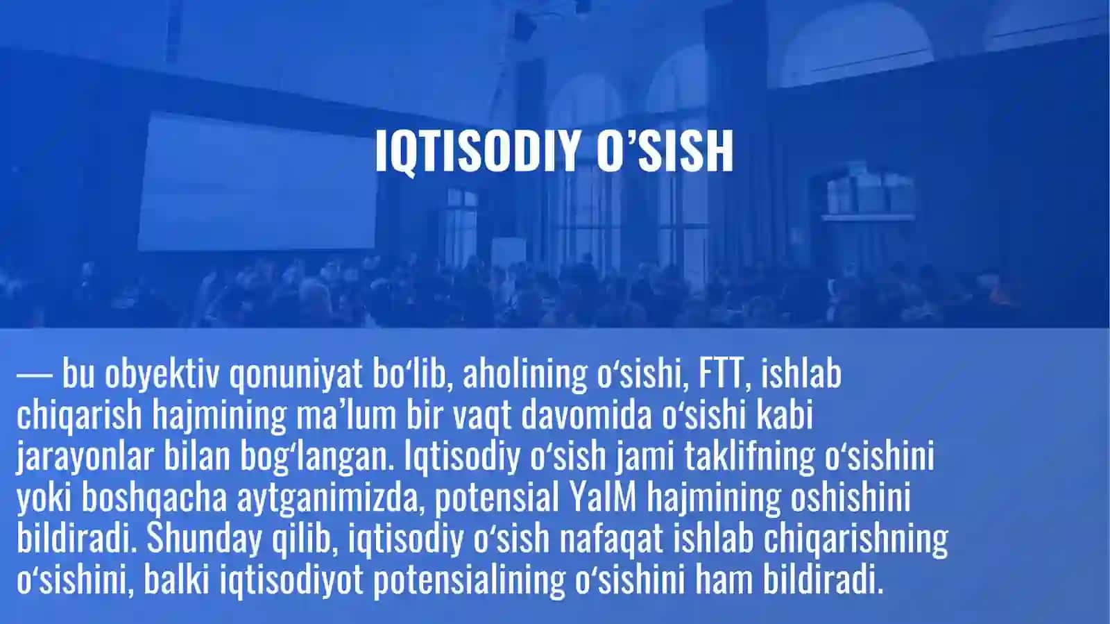 IQTISODIY O’SISH VA UNING MODELLARI 3