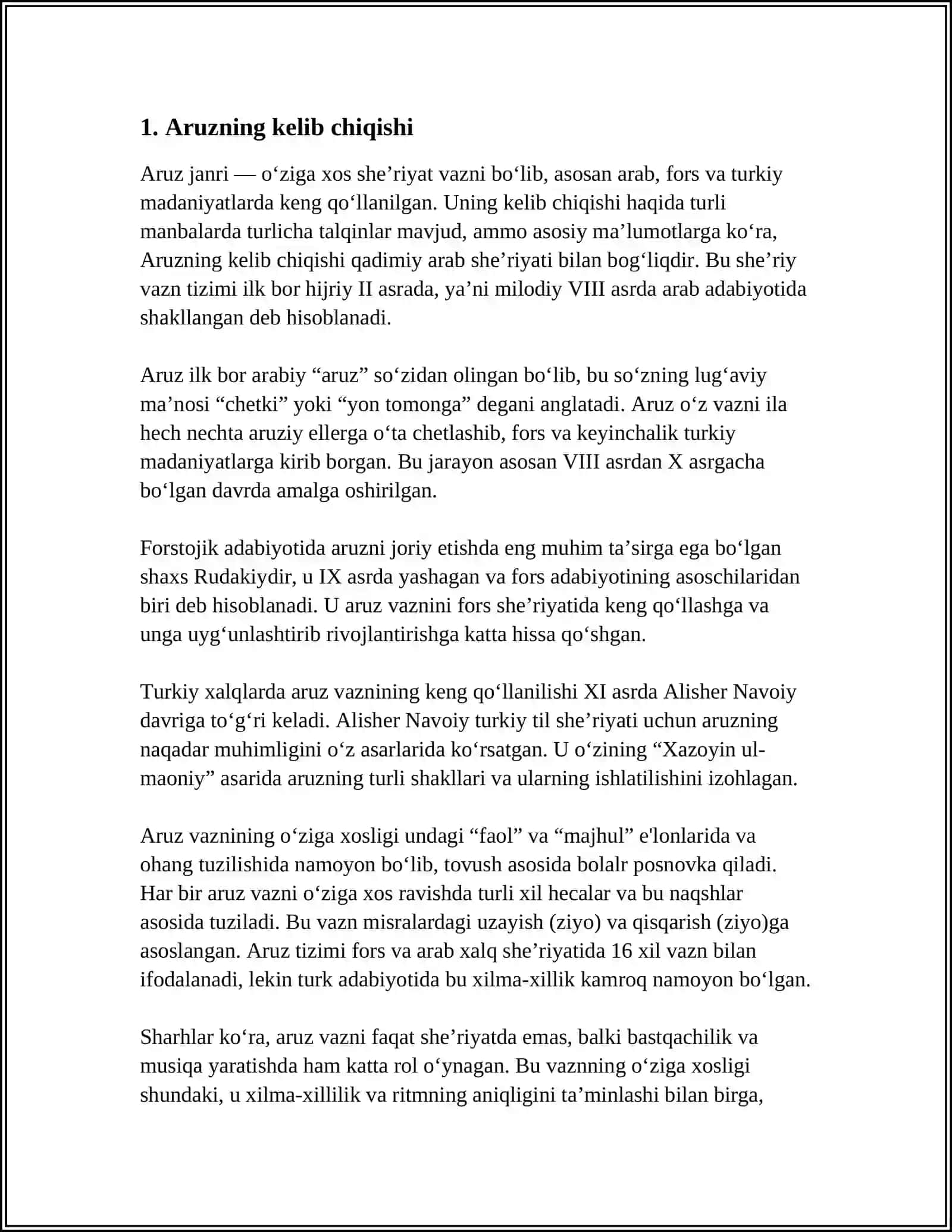 ARUZ HAQIDA MALUMOT 3