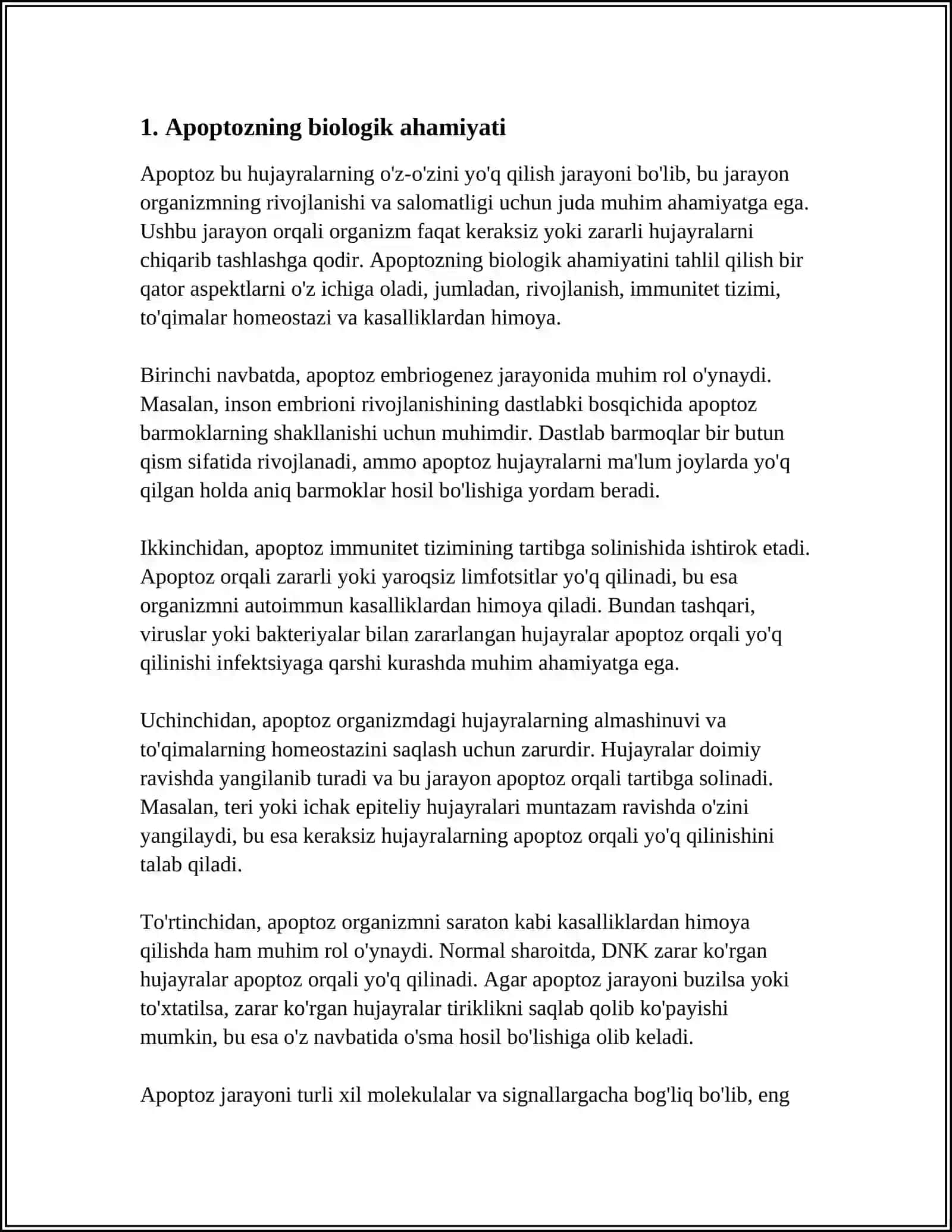 APOPTOZ MEXANIZMLARI 3