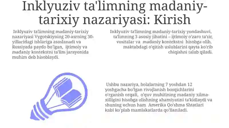 Inklyuziv ta'limning madaniy-tarixiy nazariyasi 3