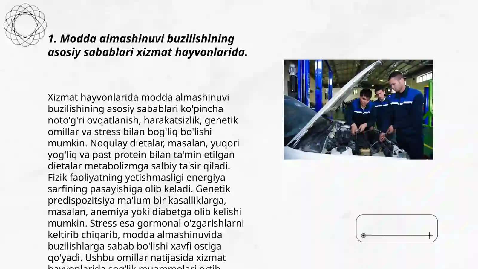 Modda almashinuvi buzilishi diagnostikasi va davolash 3