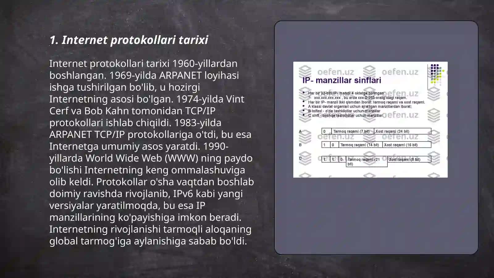 Internet protokollari 3