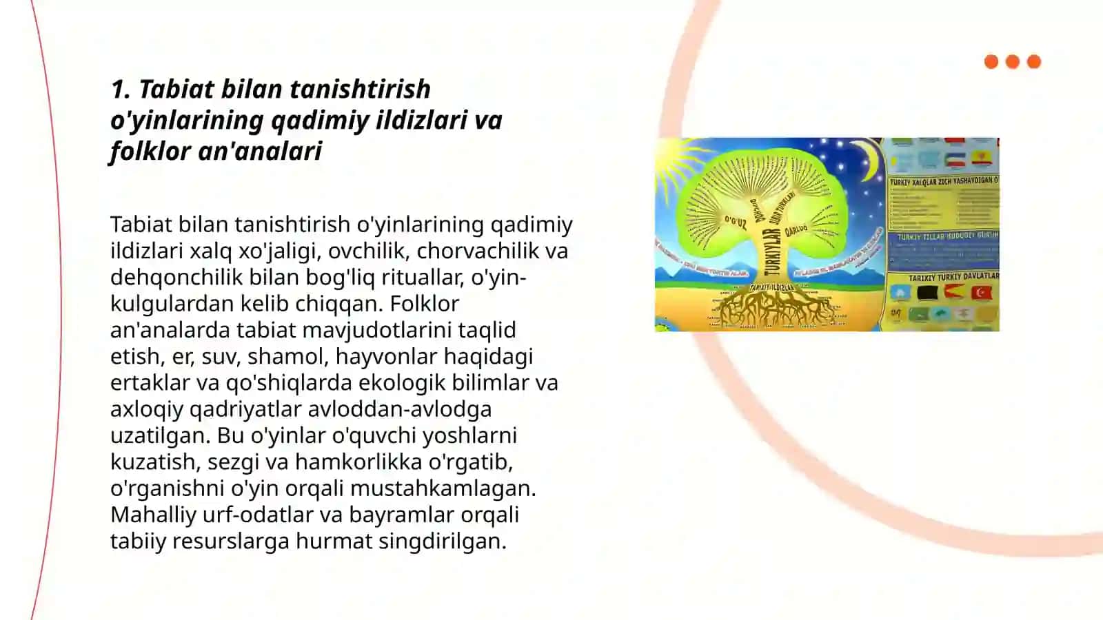 Tabiat bilan tanishtirish õyinlarini vujudga kelish tarixi 3