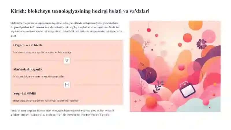Global iqtisodiyotda blokcheyn xavflar va muammolar 3