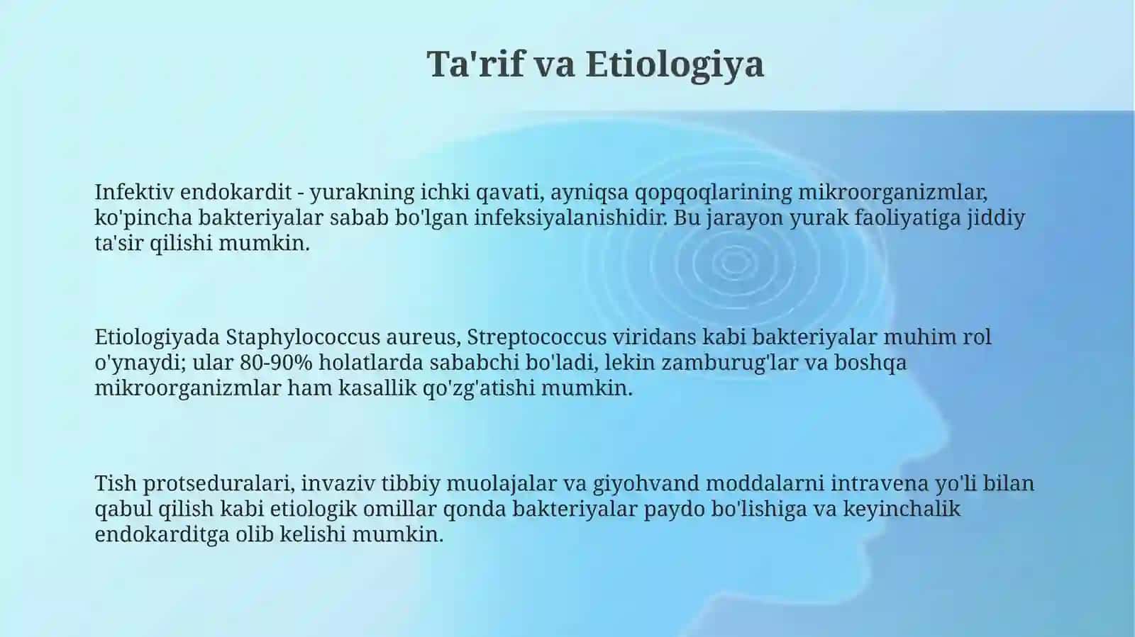 Infeksionendokardit 3