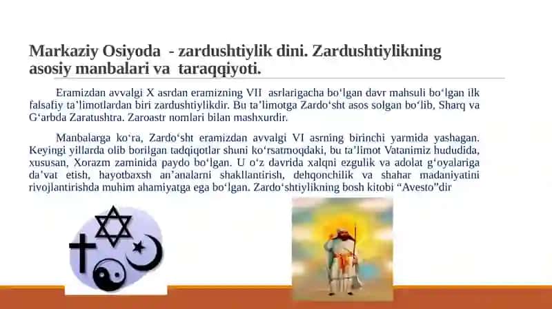 Milliy dinlar 3