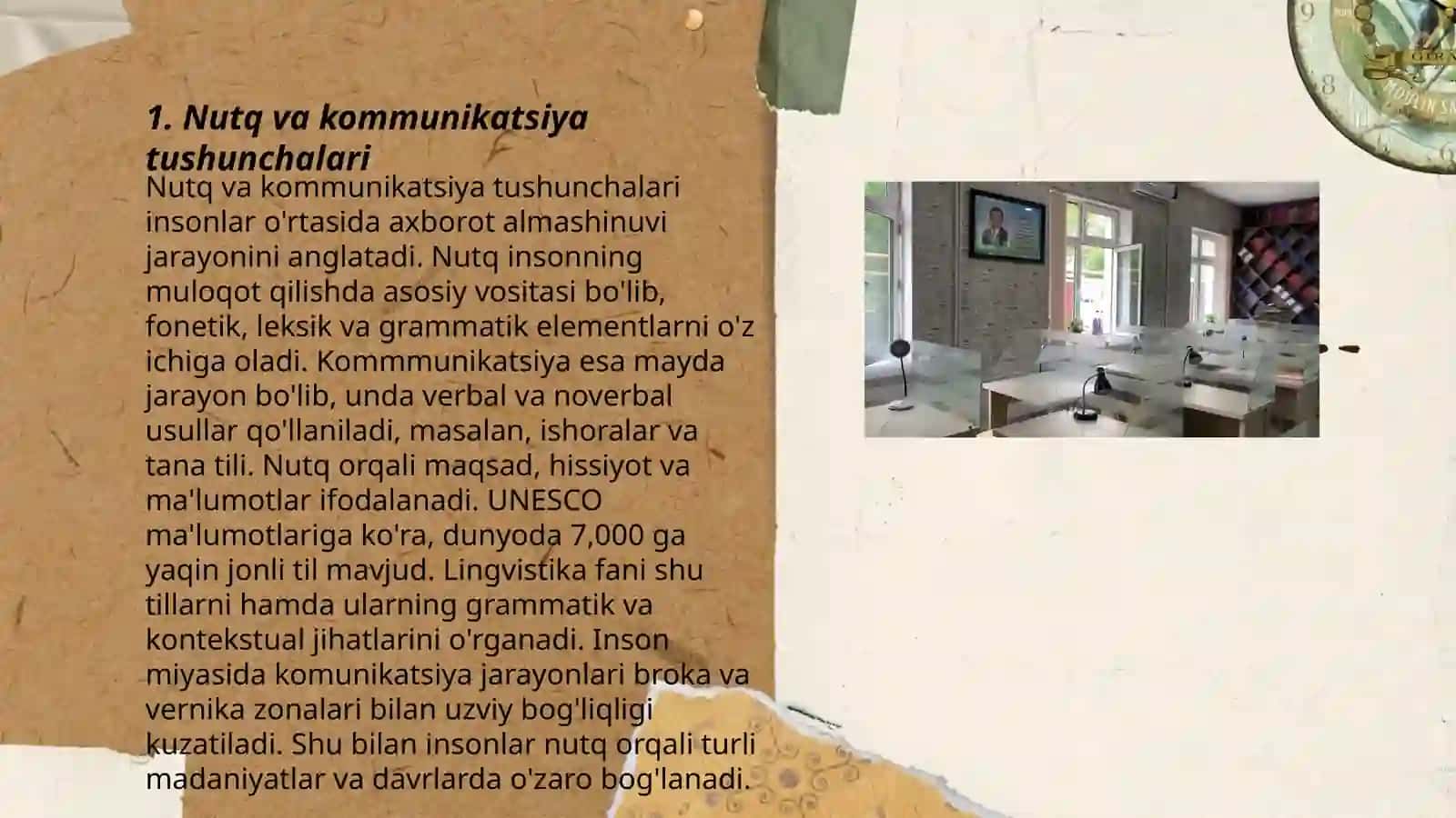 Nutq va kommunikatsiya: Muloqot jarayonlari 3