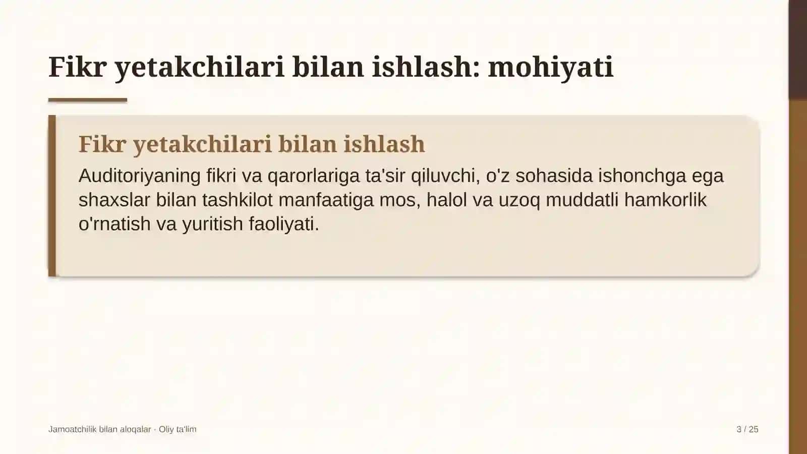 Kompyuter servis markazlarida fikr yetakchilari bilan ishlash 3