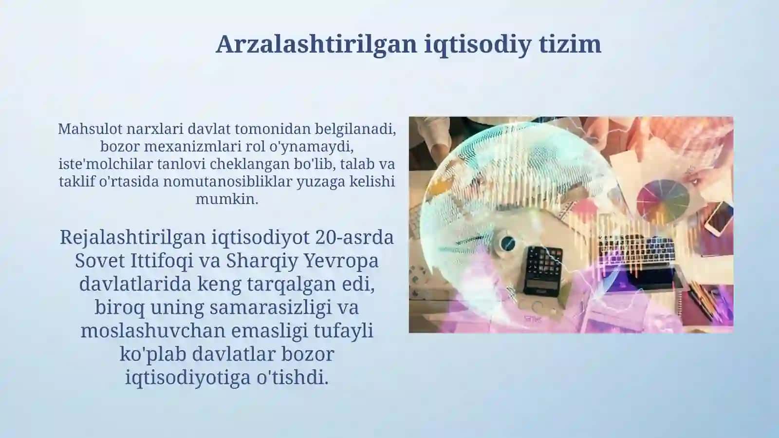 Iqtisodiy tizimlar 3